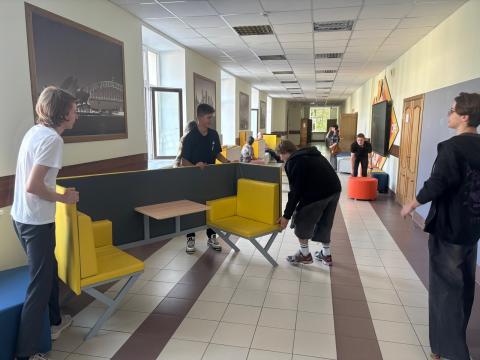 Подготовка к открытию CO-CAFE Подготовка к открытию CO-CAFE